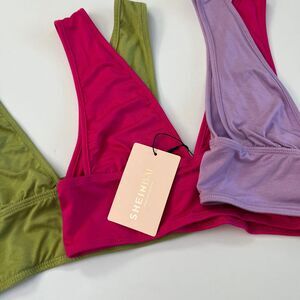 Shein Bae 3 Piece Set Bralettes, Shein Size XS Bralettes SheinBae Loungewear 157